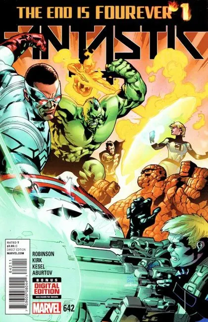 Fantastic Four, Vol. 5 #642 Regular Leonard Kirk Cover comic book cover, 2015