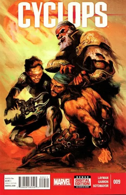 Cyclops, Vol. 3 #9 comic book cover, 2015