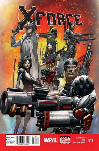 X-Force, Vol. 4 #14 comic book cover, 2015