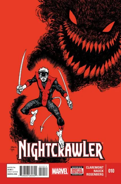 Nightcrawler, Vol. 4 #10 comic book cover, 2015