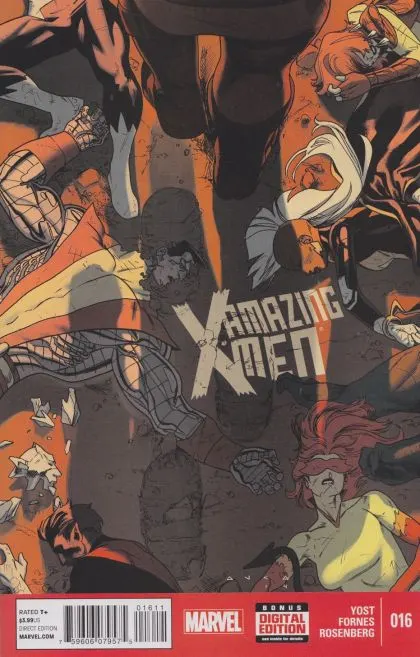 Amazing X-Men, Vol. 2 #16 comic book cover, 2015