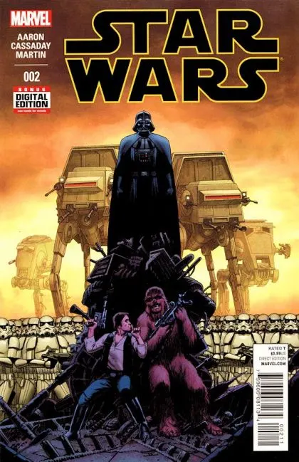 Star Wars, Vol. 2 (Marvel) #2 John Cassaday Regular comic book cover, 2015