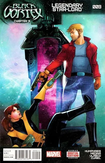 Legendary Star-Lord #9 Regular Paco Medina Cover comic book cover, 2015