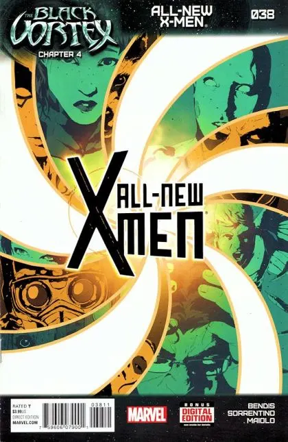 All-New X-Men, Vol. 1 #38 Regular Andrea Sorrentino Cover comic book cover, 2015
