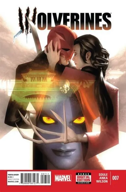 Wolverines #7 comic book cover, 2015