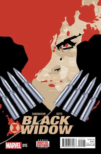 Black Widow, Vol. 6 #15 comic book cover, 2015