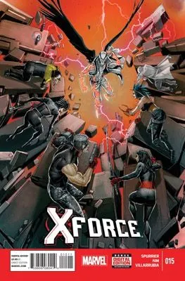 X-Force, Vol. 4 #15 comic book cover, 2015