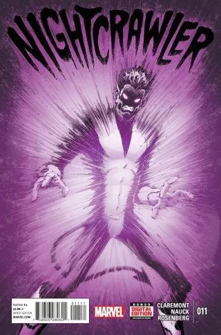 Nightcrawler, Vol. 4 #11 comic book cover, 2015