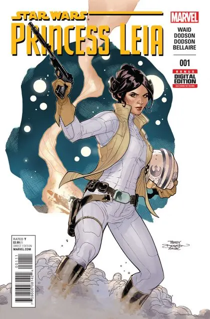 Star Wars: Princess Leia #1 Terry Dodson Regular comic book cover, 2015