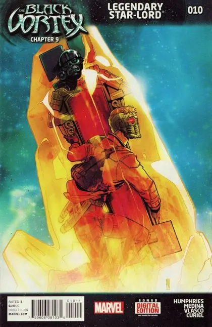 Legendary Star-Lord #10 Regular Paco Medina Cover comic book cover, 2015