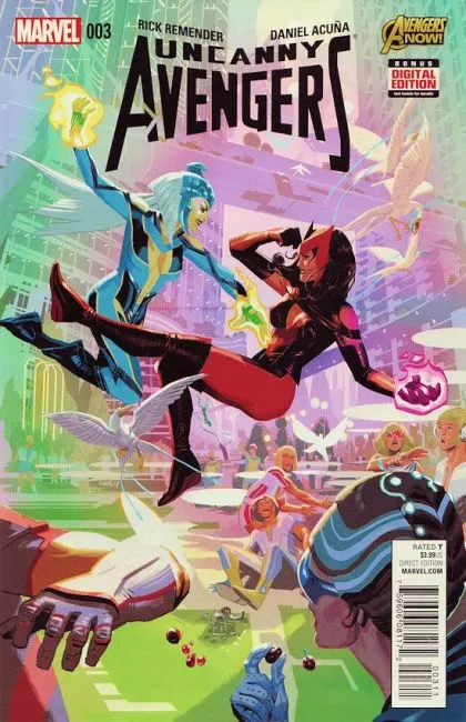 Uncanny Avengers, Vol. 2 #3 Regular Daniel Acuña Cover comic book cover, 2015