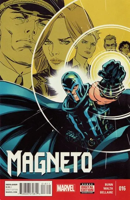 Magneto, Vol. 3 #16 comic book cover, 2015
