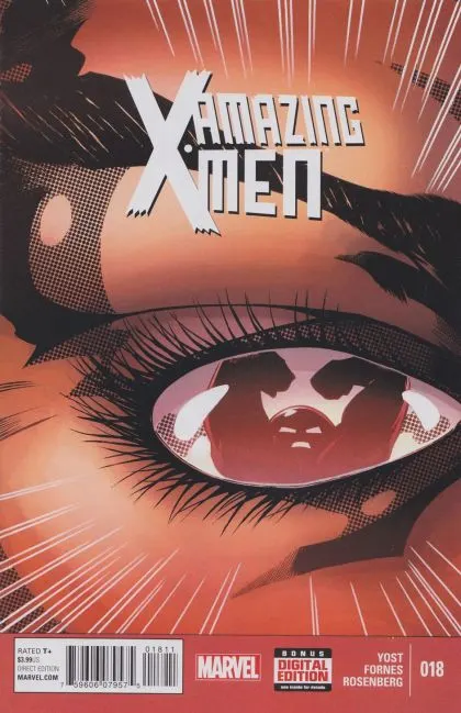 Amazing X-Men, Vol. 2 #18 comic book cover, 2015