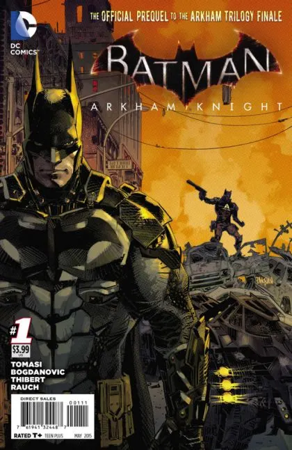 Batman: Arkham Knight #1 Dan Panosian Regular comic book cover, 2015