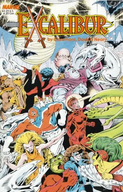 Excalibur Special Edition #1 Direct Edition comic book cover, 1988