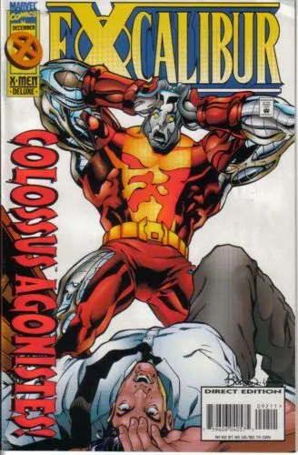 Excalibur, Vol. 1 #92 Deluxe Direct Edition comic book cover, 1995
