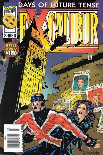 Excalibur, Vol. 1 #94 Newsstand Edition comic book cover, 1996