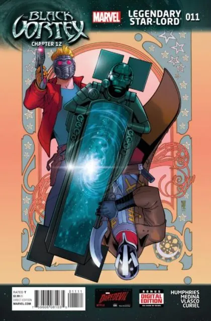 Legendary Star-Lord #11 Regular Paco Medina Cover comic book cover, 2015