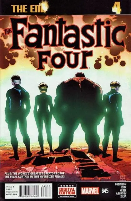 Fantastic Four, Vol. 5 #645 Regular Leonard Kirk Cover comic book cover, 2015
