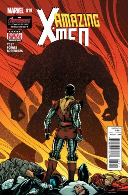 Amazing X-Men, Vol. 2 #19 comic book cover, 2015