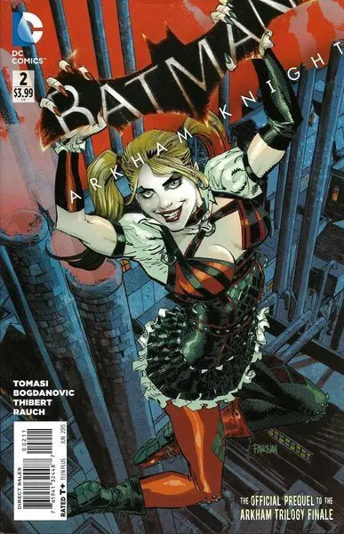 Batman: Arkham Knight #2 Dan Panosian Regular comic book cover, 2015