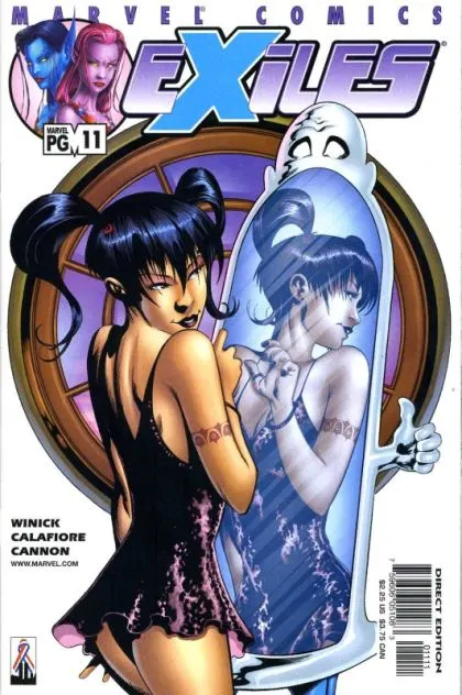 Exiles, Vol. 1 #11 Direct Edition comic book cover, 2002