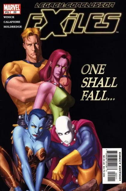 Exiles, Vol. 1 #22 Direct Edition comic book cover, 2003