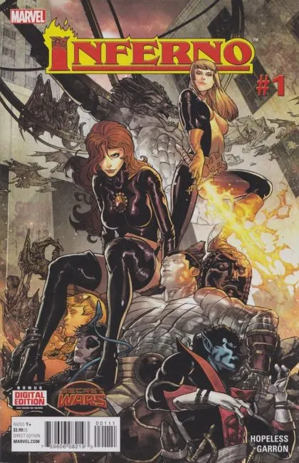 Inferno, Vol. 1 #1 Javier Garrón Regular comic book cover, 2015