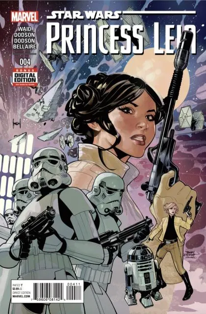 Star Wars: Princess Leia #4 Terry Dodson Regular comic book cover, 2015