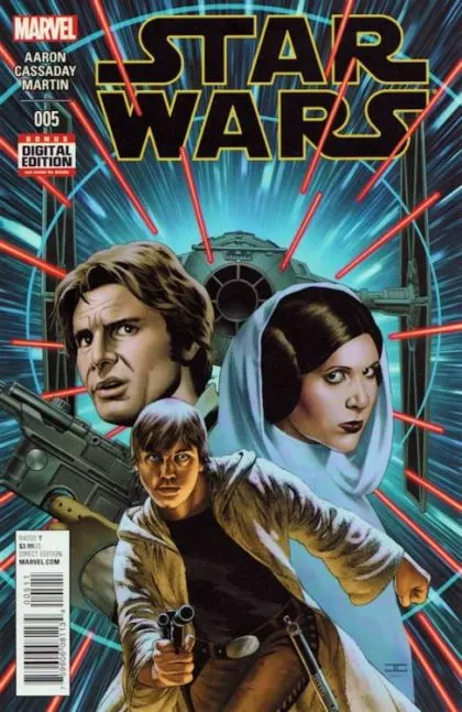 Star Wars, Vol. 2 (Marvel) #5 John Cassaday Regular comic book cover, 2015