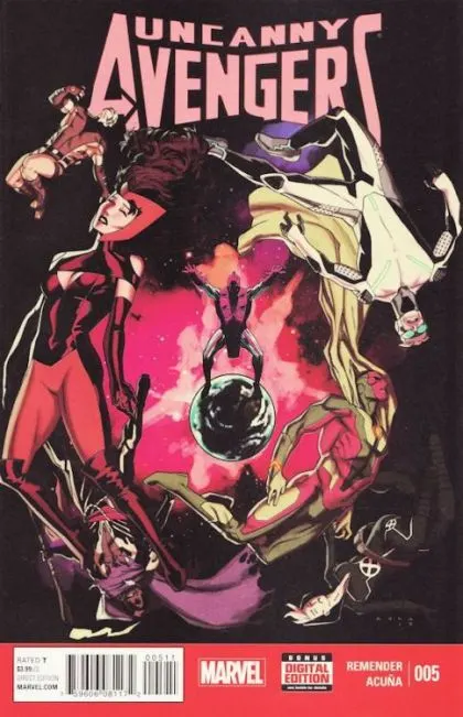 Uncanny Avengers, Vol. 2 #5 Regular Kris Anka Cover comic book cover, 2015
