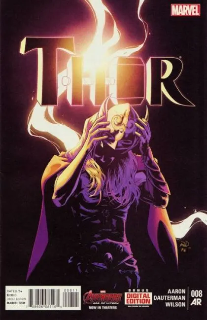 Thor, Vol. 4 #8 Russell Dauterman Regular comic book cover, 2015