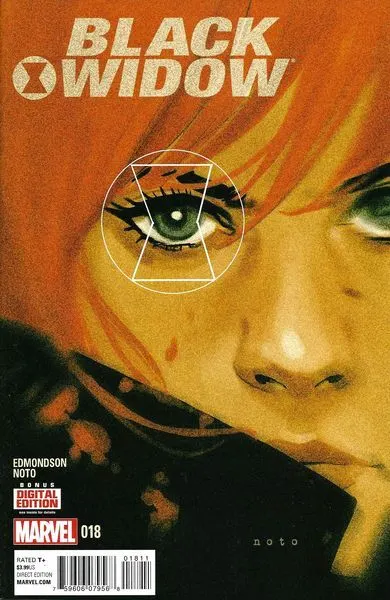 Black Widow, Vol. 6 #18 comic book cover, 2015