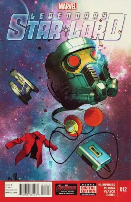 Legendary Star-Lord #12 comic book cover, 2015