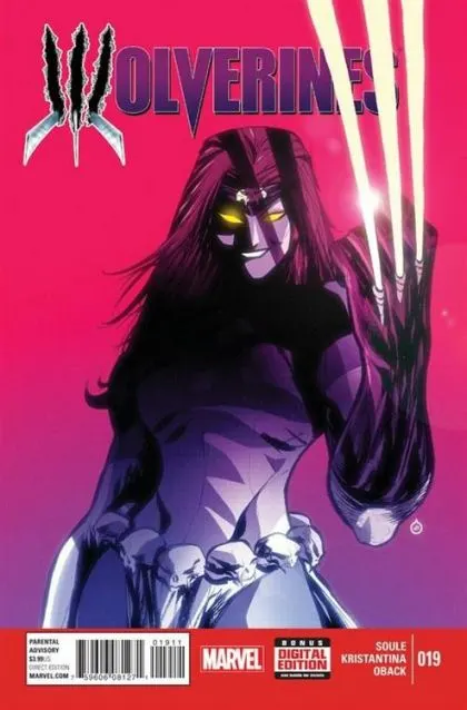 Wolverines #19 comic book cover, 2015