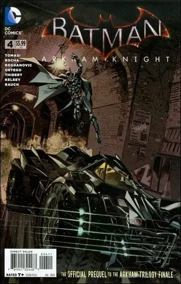 Batman: Arkham Knight #4 comic book cover, 2015