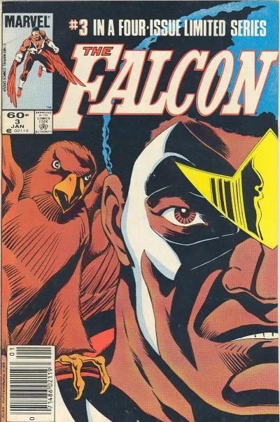 The Falcon #3 Newsstand Edition comic book cover, 1984