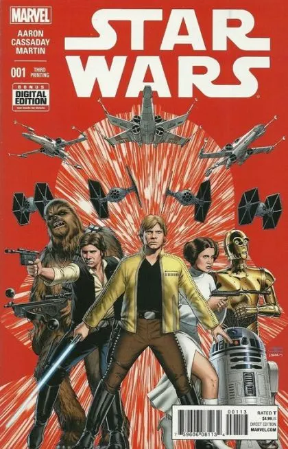 Star Wars, Vol. 2 (Marvel) #1BX comic book cover, 2015