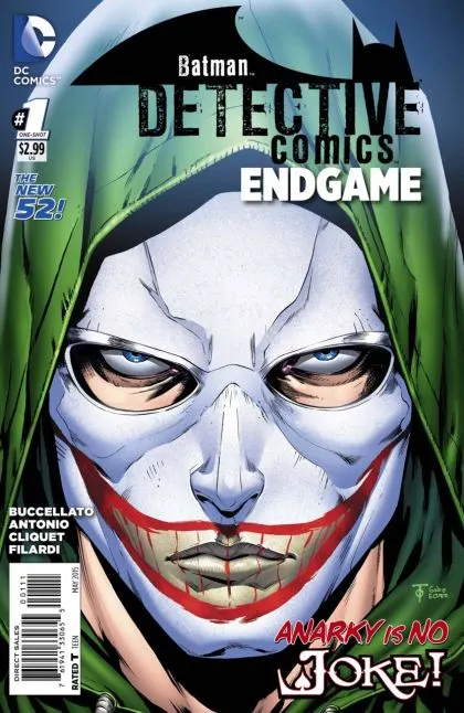 Detective Comics: Endgame #1 1st Printing comic book cover, 2015