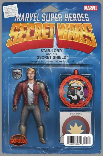 Star-Lord & Kitty Pryde #1 comic book cover, 2015