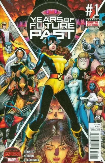 Years of Future Past #1 Arthur Adams Regular Cover A comic book cover, 2015