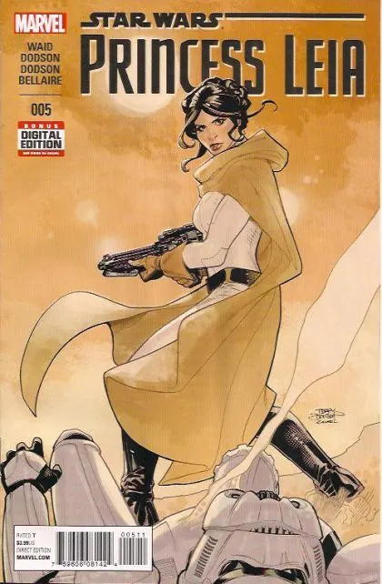 Star Wars: Princess Leia #5 Terry Dodson Regular comic book cover, 2015