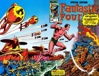 Fantastic Four Special Edition #1 comic book cover, 1984
