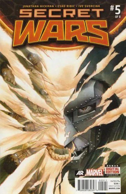 Secret Wars (2015) #5 Regular Alex Ross Cover comic book cover, 2015