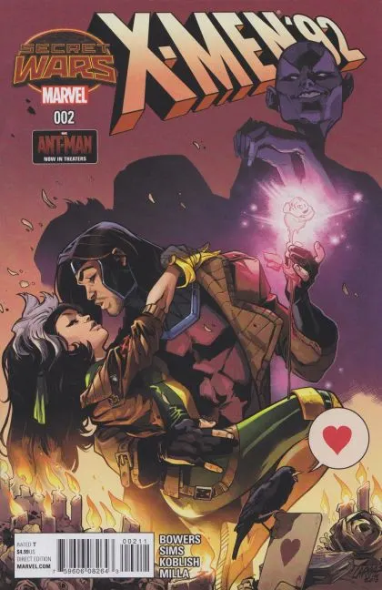 X-Men '92, Vol. 1 #2 Pepe Larraz Regular comic book cover, 2015