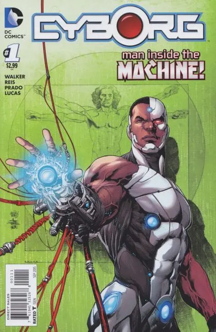 Cyborg, Vol. 1 #1 Ivan Reis Regular comic book cover, 2015
