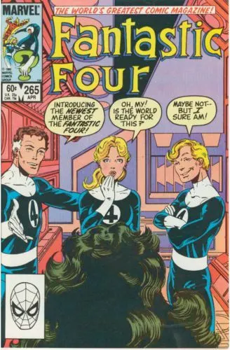 Fantastic Four, Vol. 1 #265 Direct Edition comic book cover, 1984