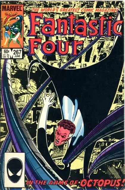 Fantastic Four, Vol. 1 #267 Direct Edition comic book cover, 1984