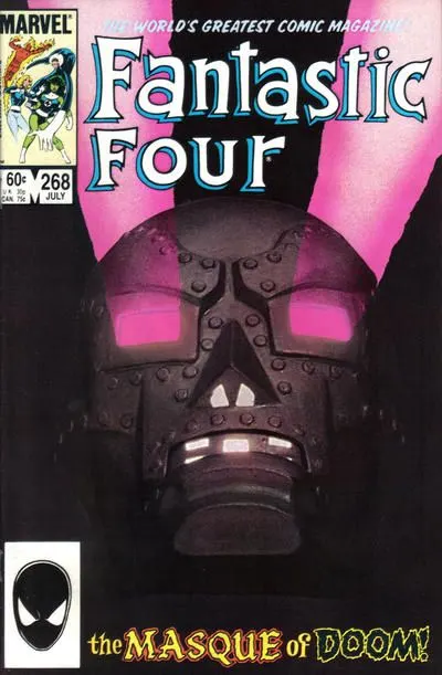 Fantastic Four, Vol. 1 #268 Direct Edition comic book cover, 1984