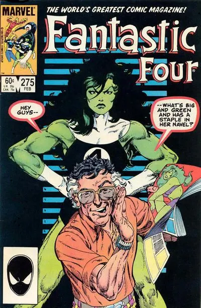 Fantastic Four, Vol. 1 #275 Direct Edition comic book cover, 1985